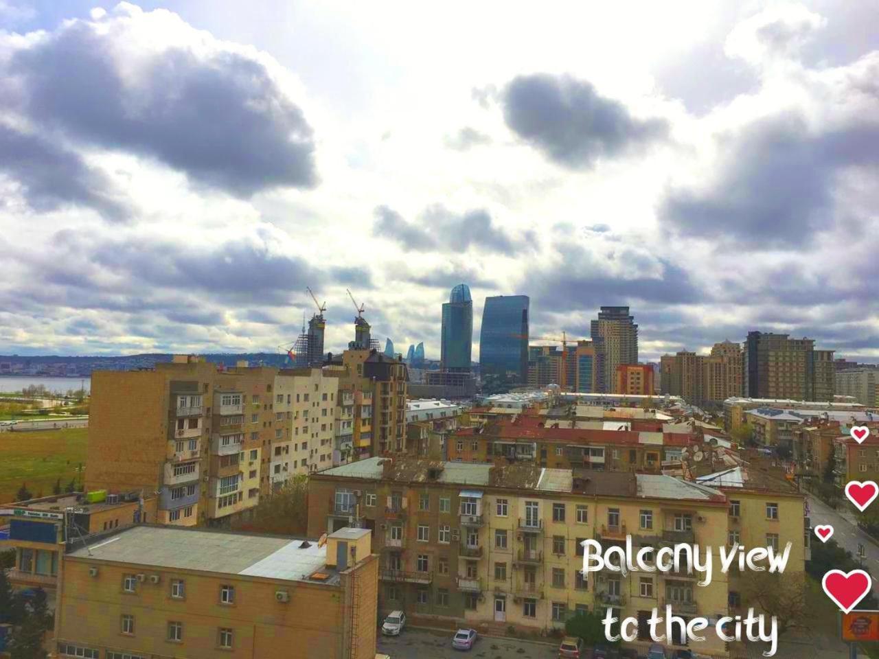 Sea View Couple Apartmant At Boulvard,Near Nizami Street Баку Экстерьер фото